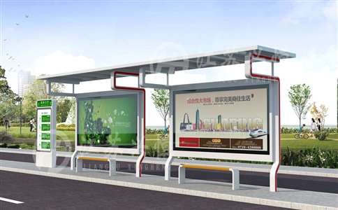 現(xiàn)代候車(chē)亭XH-2040